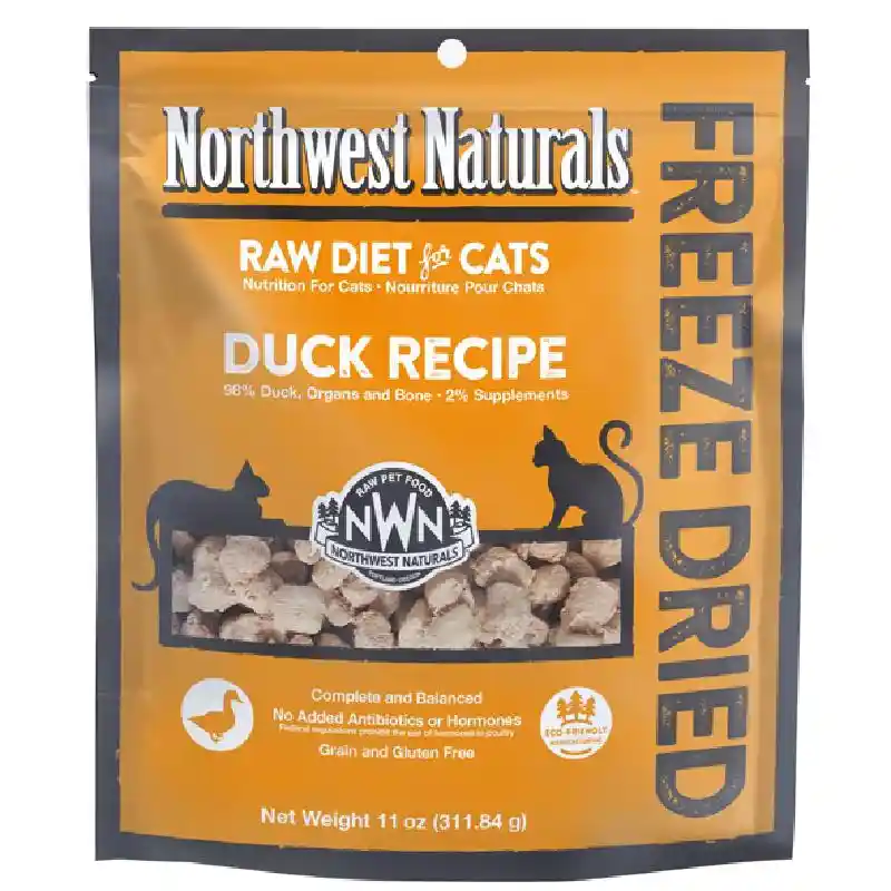 Northwest Naturals Cat Freeze-Dried Duck Nibbles 11oz