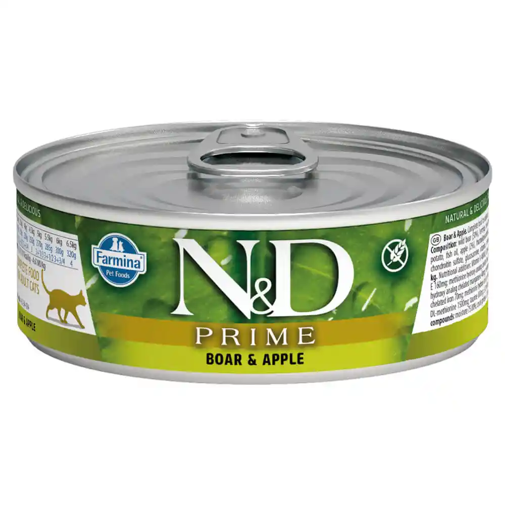 Farmina N&D Prime Boar & Apple Cat Can 2.46oz