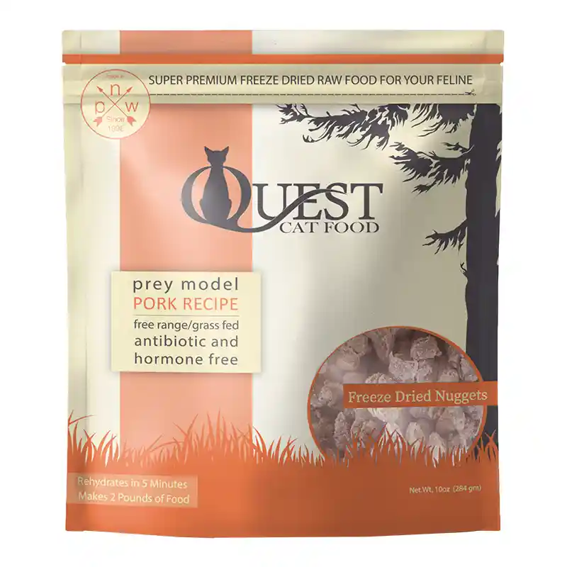 Steve's Real Food Quest Cat Freeze-Dried Pork 10oz