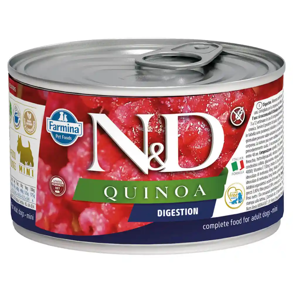 Farmina N&D Quinoa Digestion Lamb Adult Dog Food 4.9oz